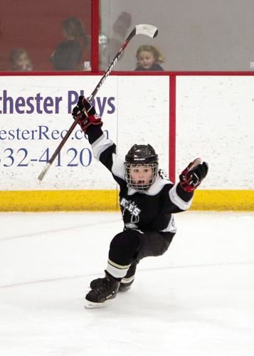 U10 hockey champs - Beckham Brown
