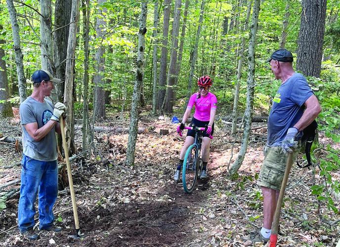 Wheel Family Fun - sweat equity - Gravel rider Marcia