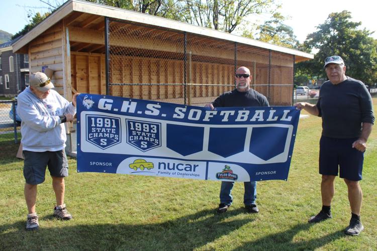 GHS softball teams' banner