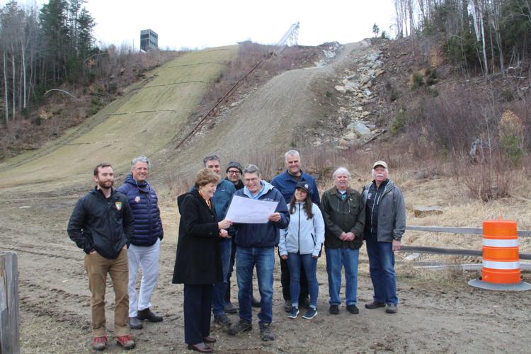 Shaheen checks out Nansen Ski Jump