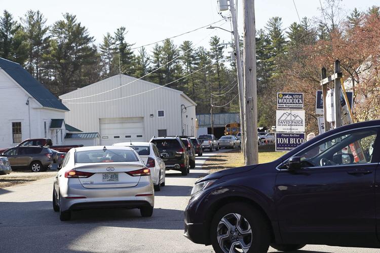 11-08-22 Conway Voting line of cars