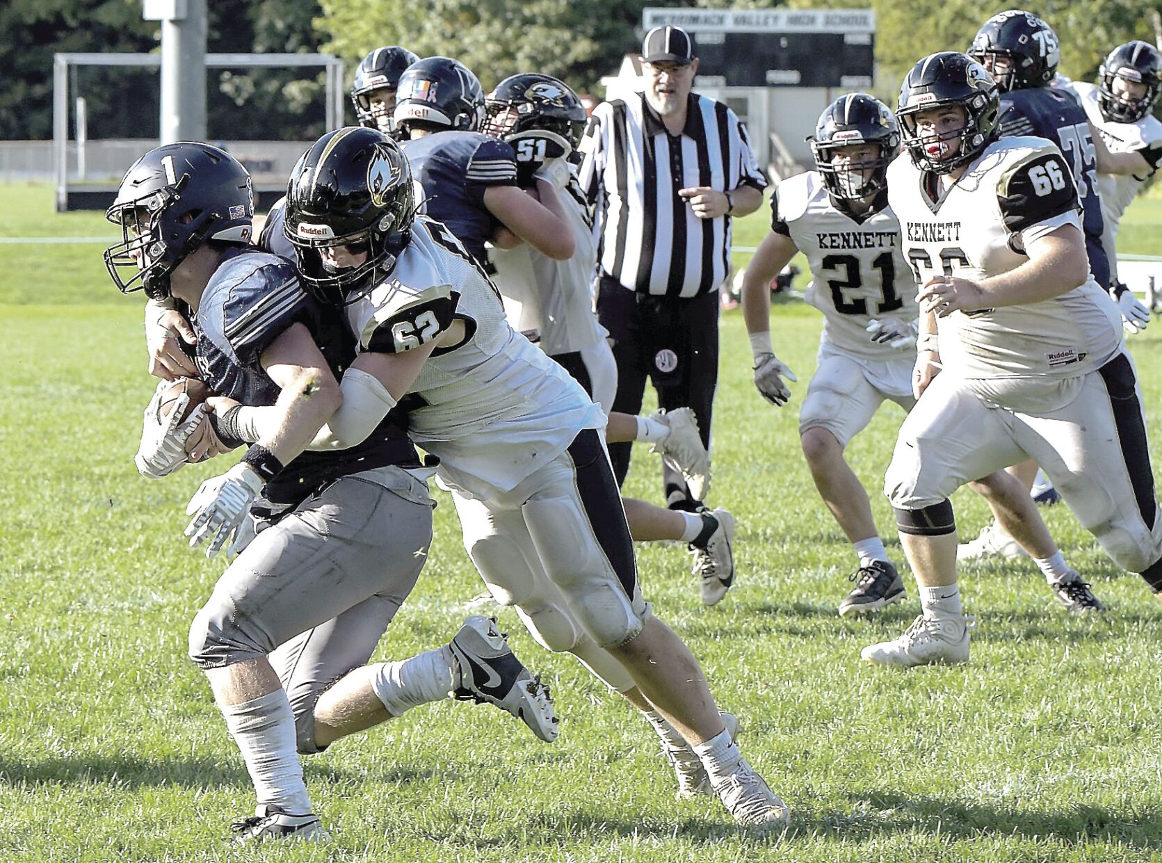 KHS football - Greyson Witchley tackle