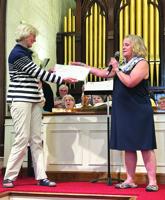 Bridgton First Congregational Church gives $5,000 to food pantry