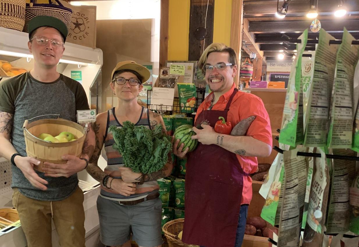 local grocer fresh veggies