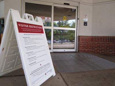 Memorial Hospital adjusts visitor limits sign