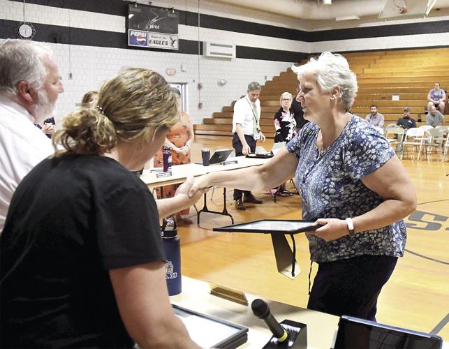 Conway School Board - retirees - Marj Allan