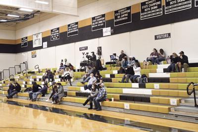 KHS basketball fans during COVID