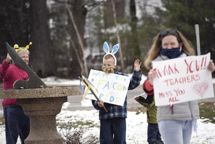 4-10-20 Teachers parade