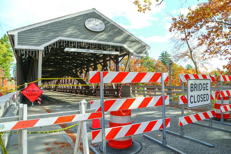 10-23-25 Saco Bridge Closed entrance angled best