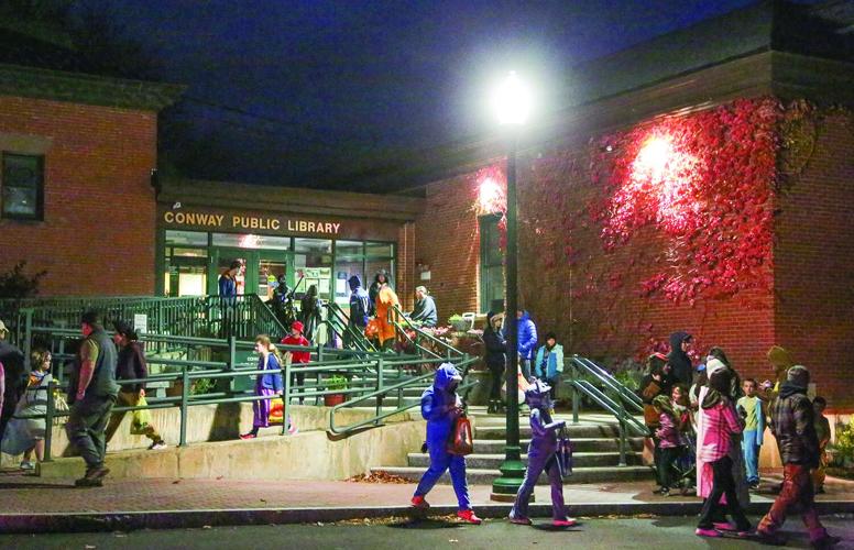 10-31-25 Halloween library busier