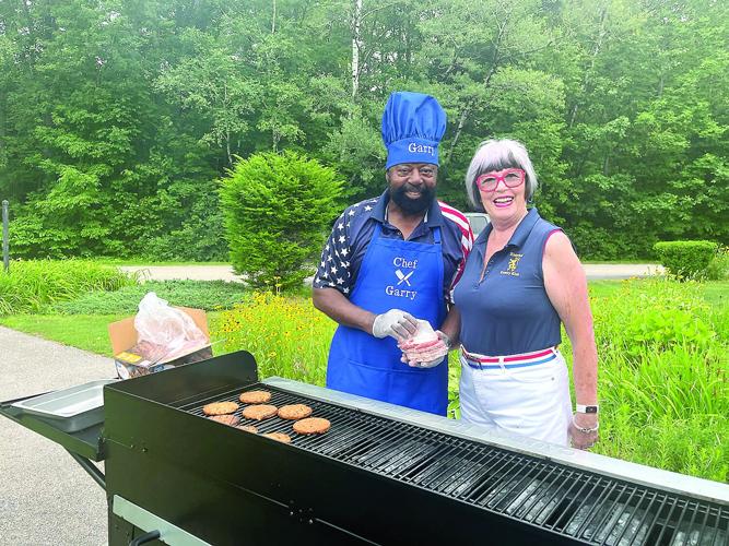 Golf Column - Linderhof - Garry Williams grilling