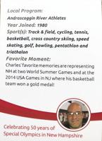 Special Olympian honored with sports card