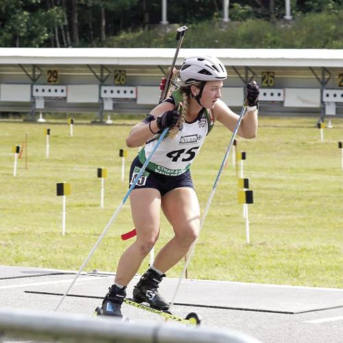 Biathlon Summer Nationals - Grace Castonguay skiing