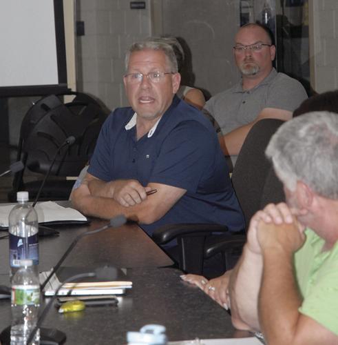 Steve Lyons at Conway School Board