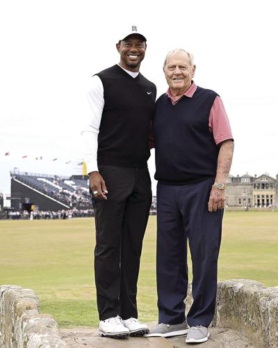 GolfColumn - Tiger Woods and Jack Nicklaus at St. Andrews