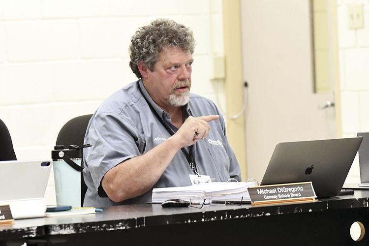 Conway School Board - school names revote - Mike DiGregorio