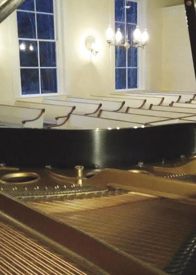 Little White Church-new refurbished piano