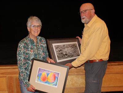 Jean and Bill Scolere, directors of the Medallion Gallery