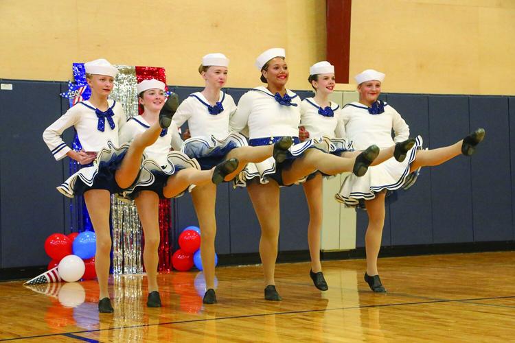 06-26-26 Fryeburg 250 Celebration dance kick line