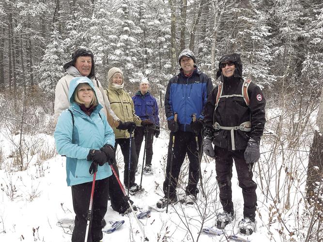 Nordic Tracks - Doug Armstrong and fellow Trek the Rec snowshoers