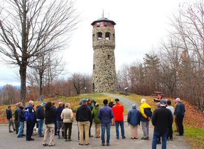 Historic tower restored