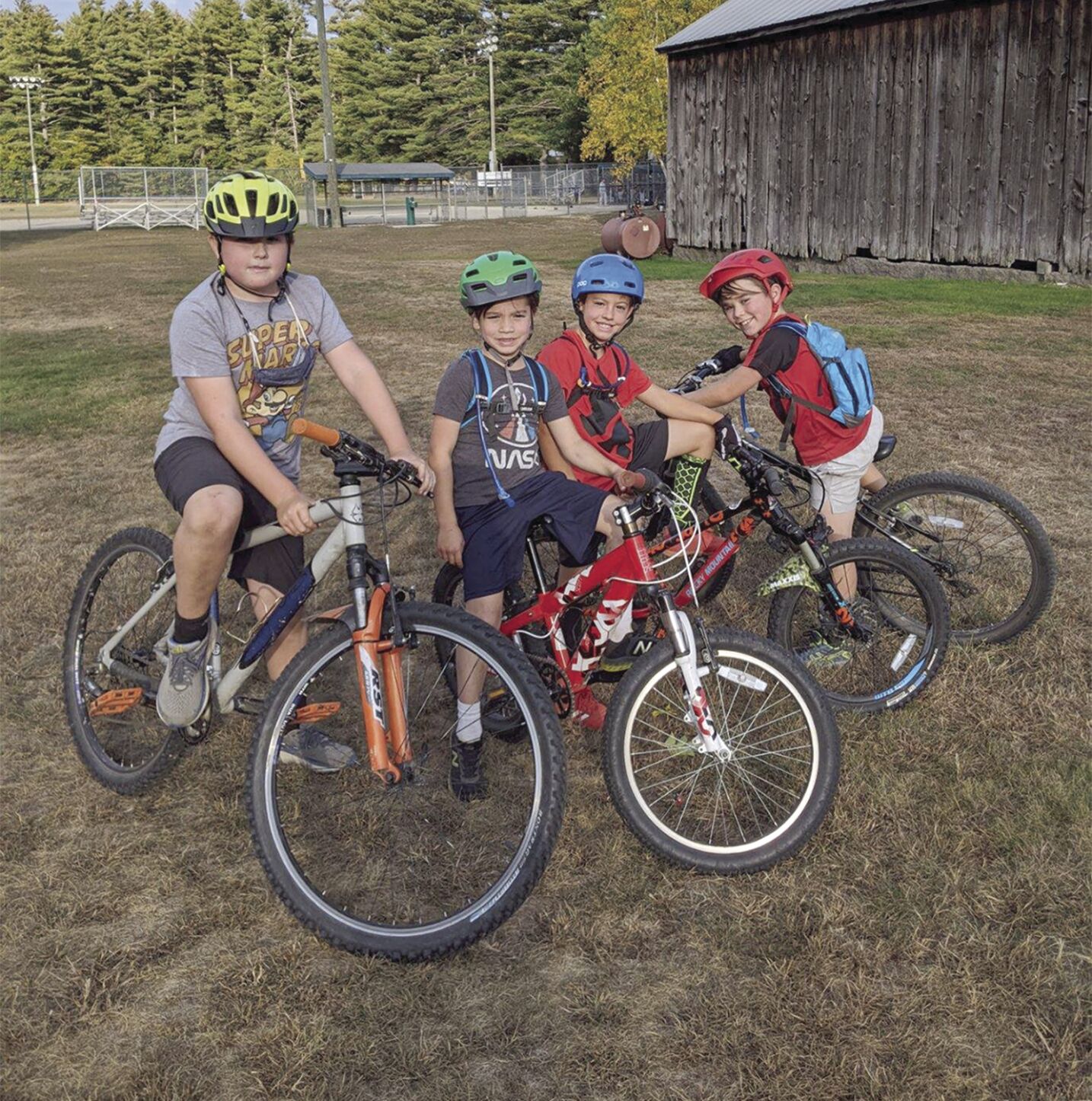 Mountain bike programs for kids in the 