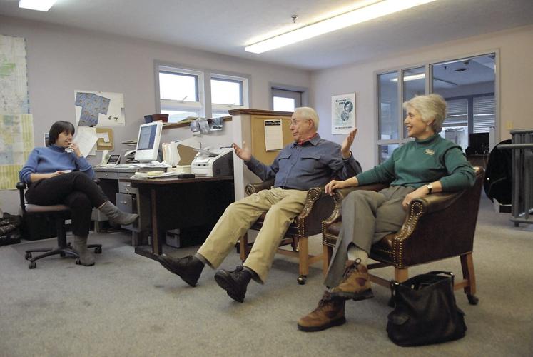 Mike Gravel and his wife at the Sun