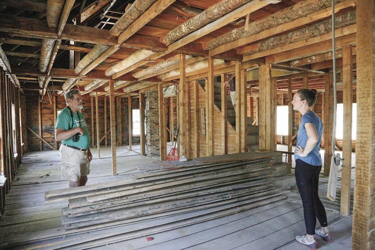 07-26-22 Bluebird Project Tour eliza and ken inside