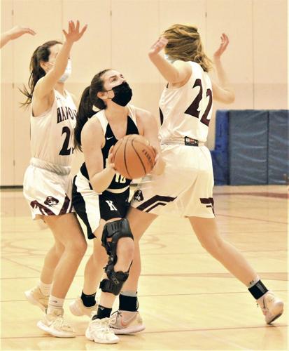KHS Girls Hoop - state semifinal - Maddie Stewart