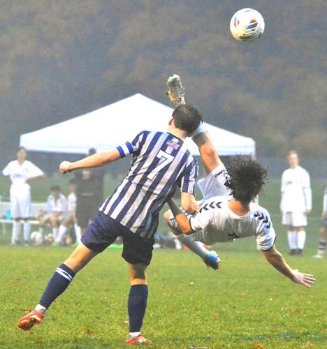 KHS boys soccer -playoffs - bicycle kick