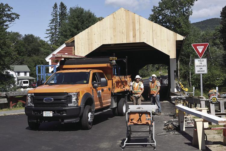 8-30-18 Jackson Covered bridge repair 1