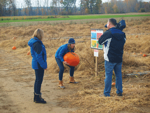 Weather Channel visits Sherman Corn maze, valley