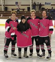 Mountaineers tie Eagles in Skate for Hope game