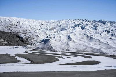 During ice ages, ice sheets like the one in Greenland have covered much of Earth's surface.