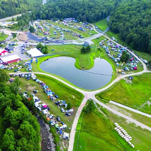 Wheel Family Fun - 24 Hours of Great Glen - Aerial view
