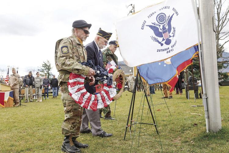 11-11-24 Vets Day placing wreaths 2