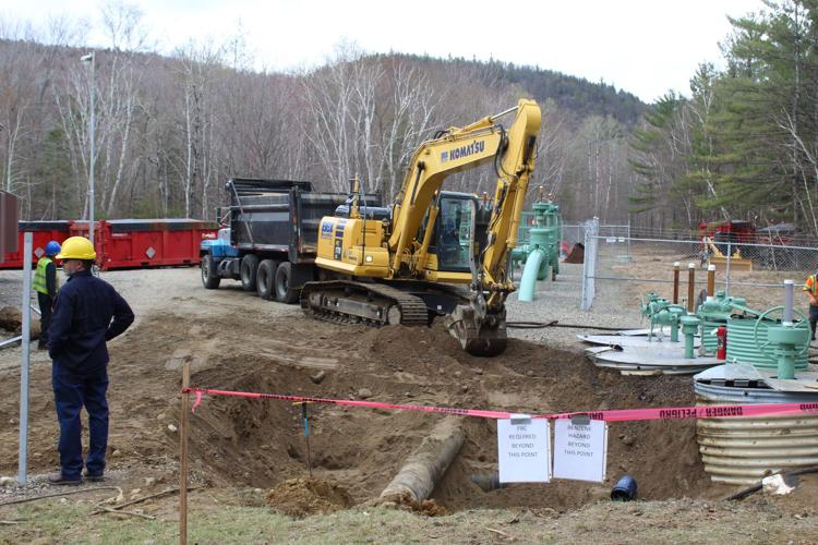 Cleanup at Shelburne pump station