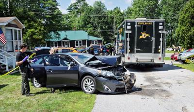 New Hampshire State Police investigate a suspicious death and crime scene in Whitefield