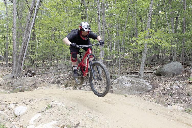 Wheel Fun - Bike for Books - Cranmore catching some air