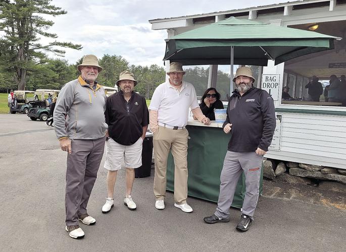 Golf Column - Lake Kezar - Men with Hats