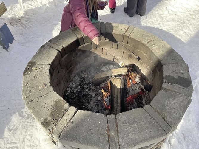 Nordic Tracks - roasting marshmallows