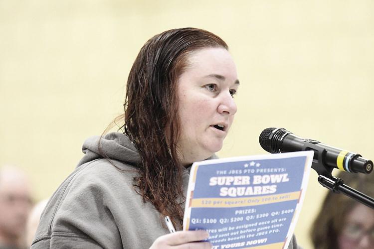 Bartlett School Board - public hearing - Holy Reed