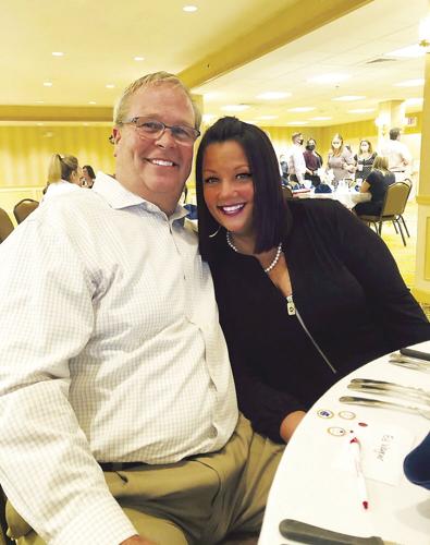 Ed and Lynore Wagner at retirement party