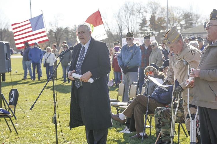 11-11-23 Vets Day Ceremony speaker kenney