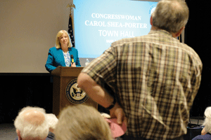 Shea-Porter upbeat despite challenges facing the country