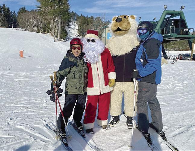 Snow Report - Santa at King Pine