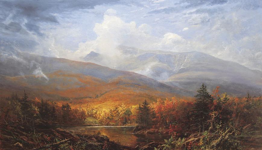 Autumn Storm painting