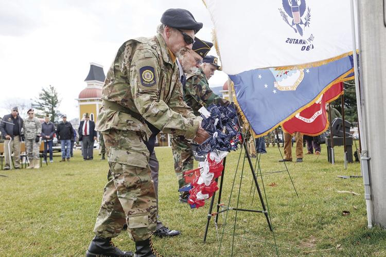 11-11-24 Vets Day placing wreaths 3