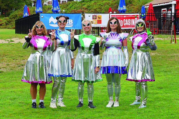 Golf Column - Linderhof - Damsel Scramble best costume