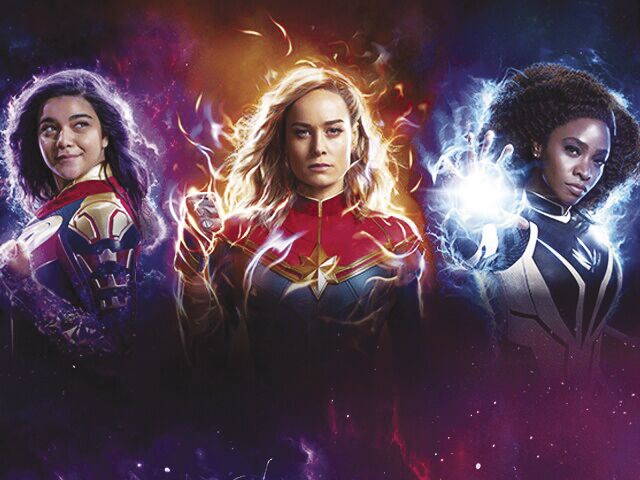 The Marvels Poster horizontal